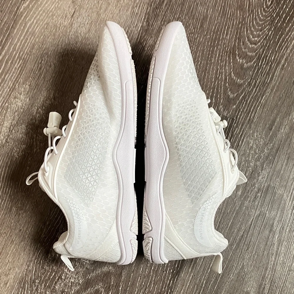Women’s Athletic Walking Sneakers - White - Picture 5 of 16